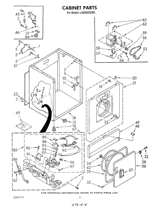 Diagram for LG6056XSW0