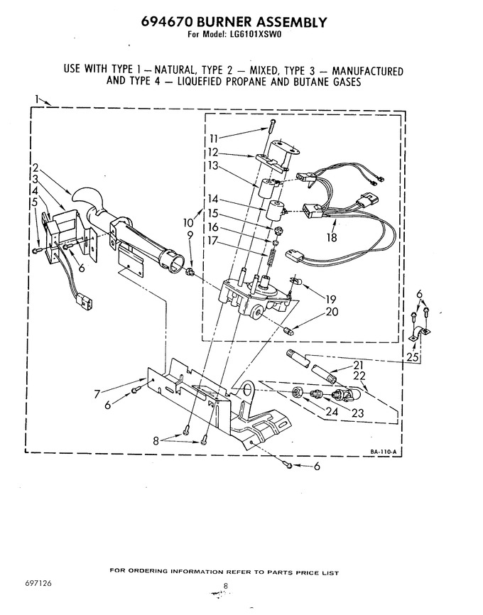 Diagram for LG6101XSW0