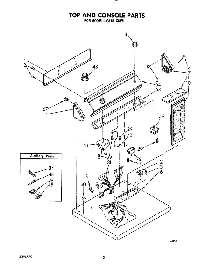 Diagram for LG6151XSW1
