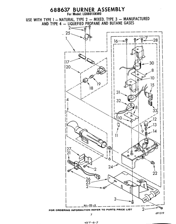Diagram for LG6601XKW0