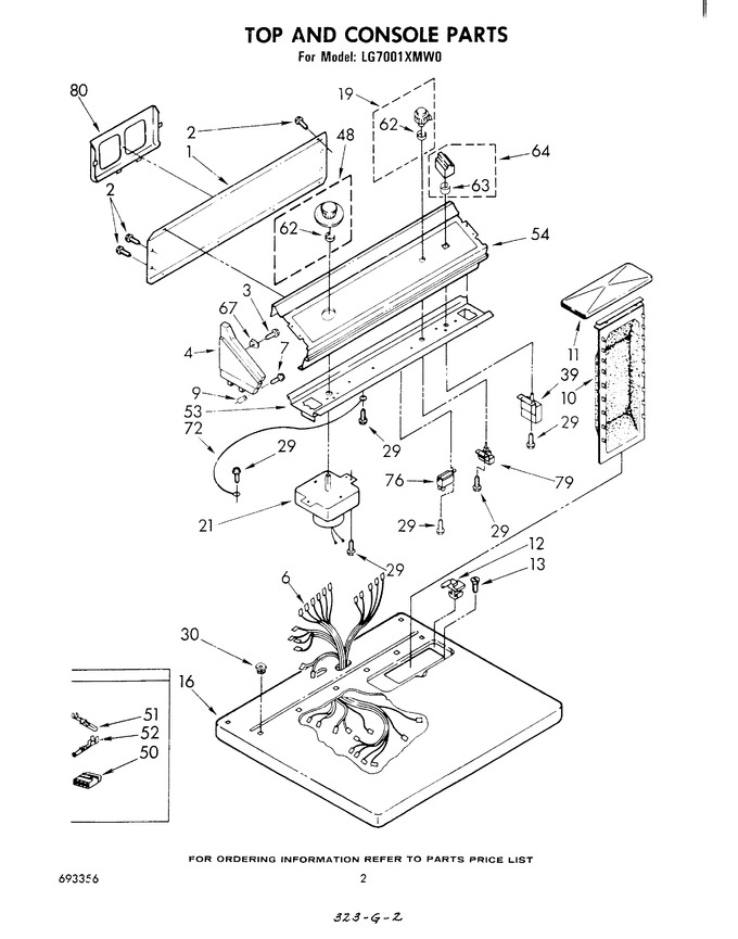 Diagram for LG7001XMW0