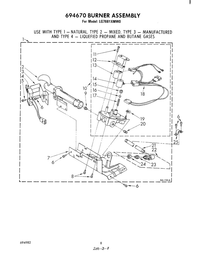 Diagram for LG7681XMW0