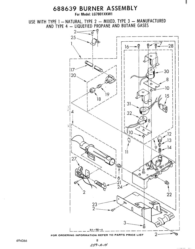Diagram for LG7801XKW1