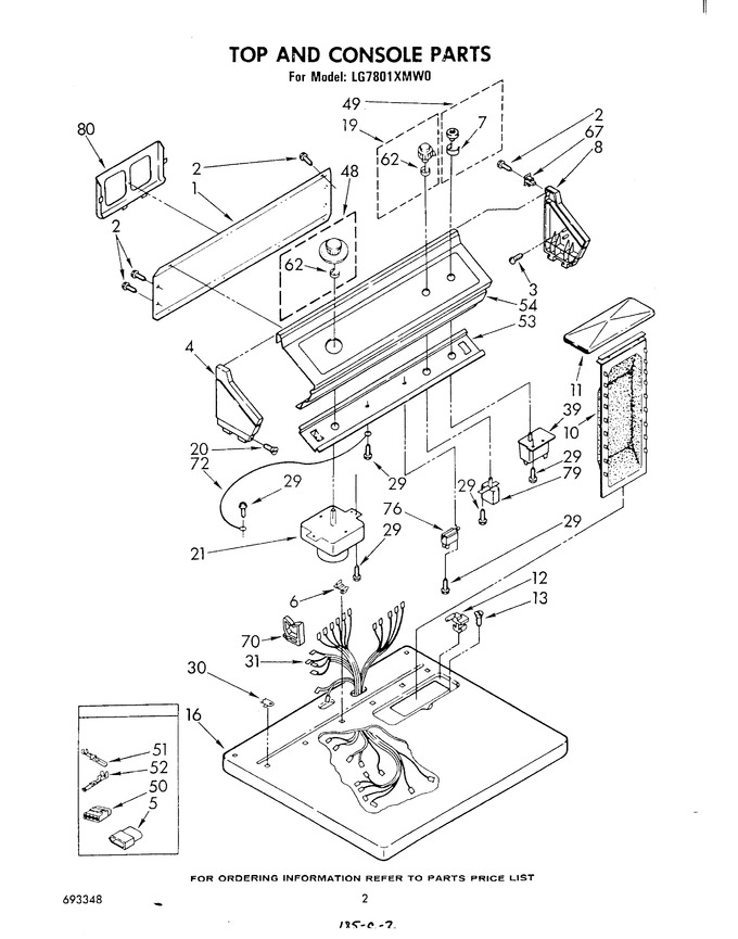 Diagram for LG7801XMW0