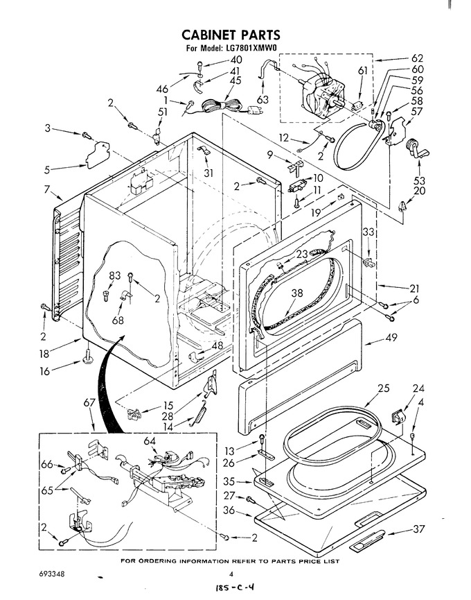 Diagram for LG7801XMW0