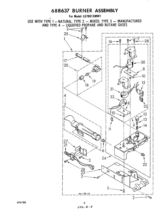 Diagram for LG7801XMW1