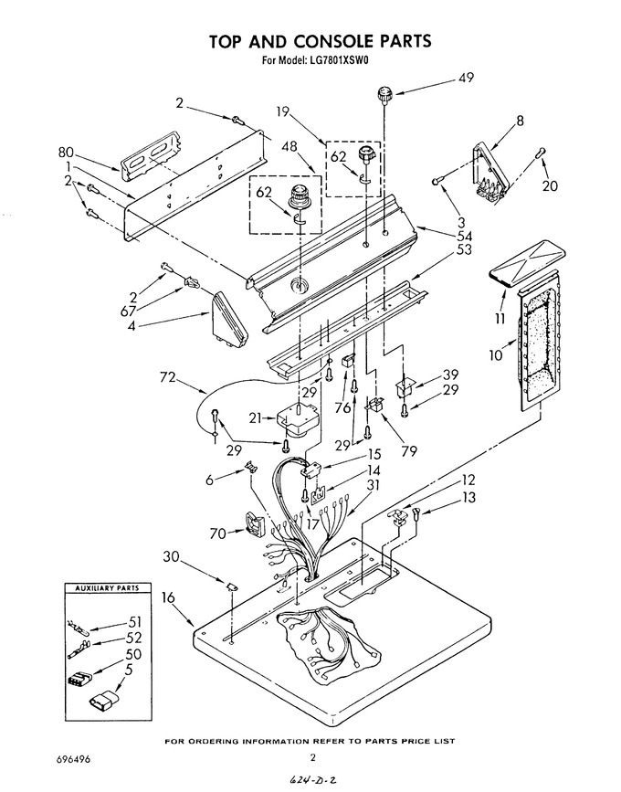 Diagram for LG7801XSW0