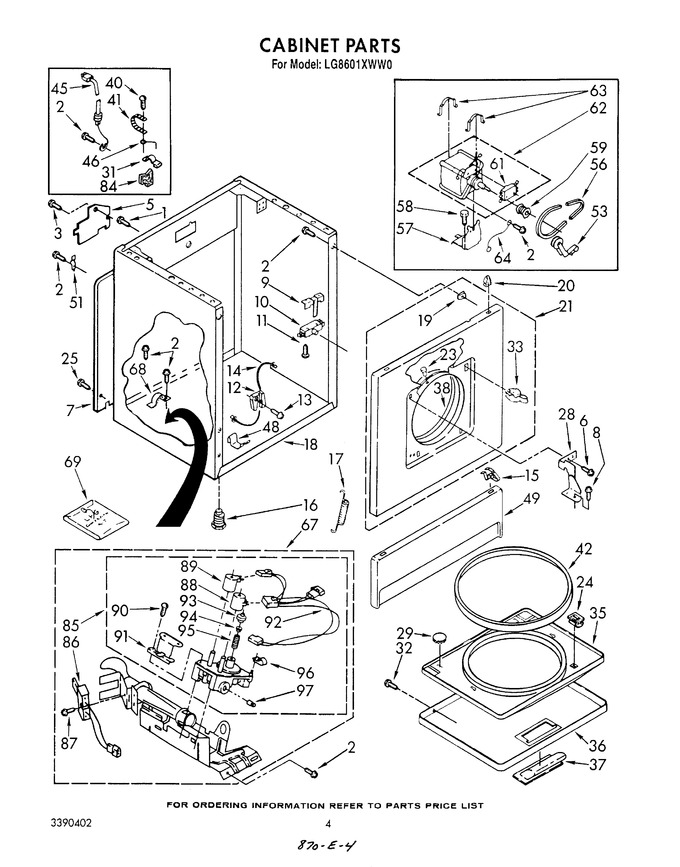 Diagram for LG8601XWN0