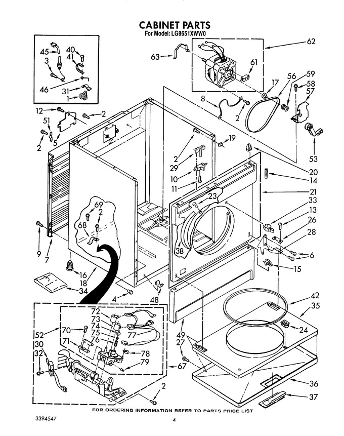 Diagram for LG8651XWW0