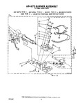 Diagram for 05 - 694670 Burner Assembly