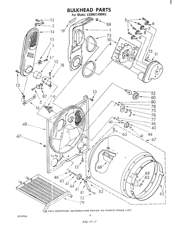 Diagram for LG9801XMW2