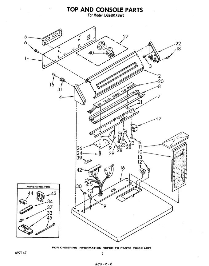 Diagram for LG9801XSW0