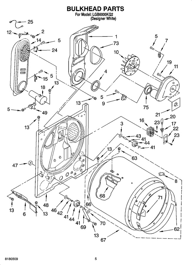 Diagram for LGB6000KQ2