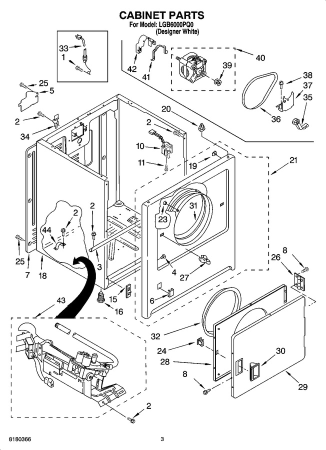 Diagram for LGB6000PQ0