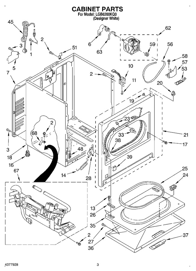 Diagram for LGB6200KQ0