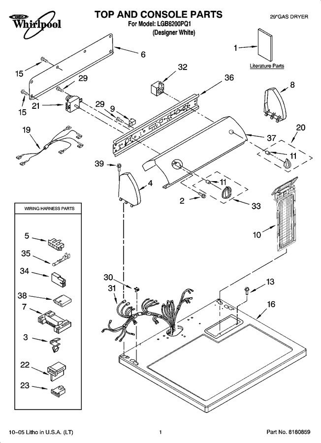 Diagram for LGB6200PQ1