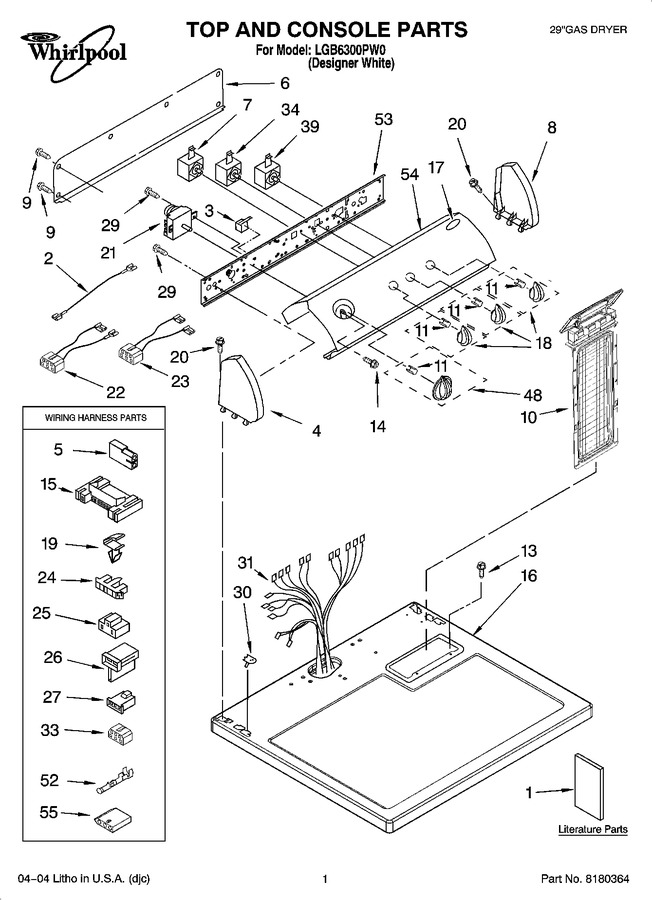 Diagram for LGB6300PW0
