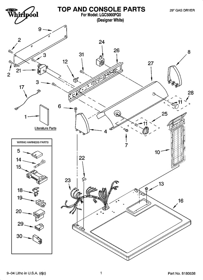 Diagram for LGC5000PQ0