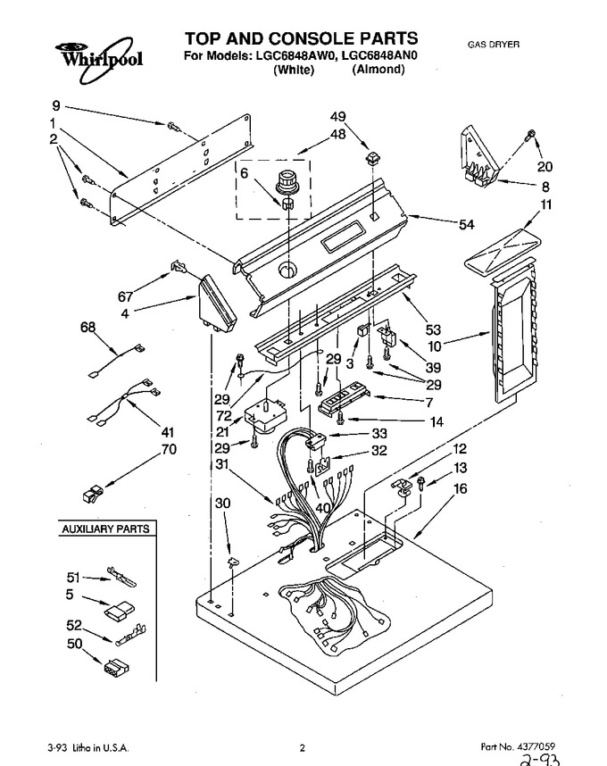 Diagram for LGC6848AW0