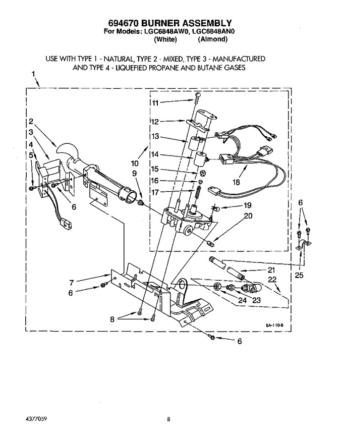 Diagram for LGC6848AW0