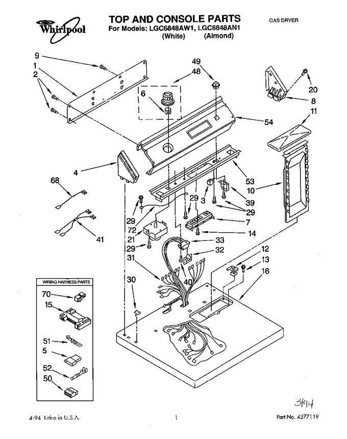 Diagram for LGC6848AW1