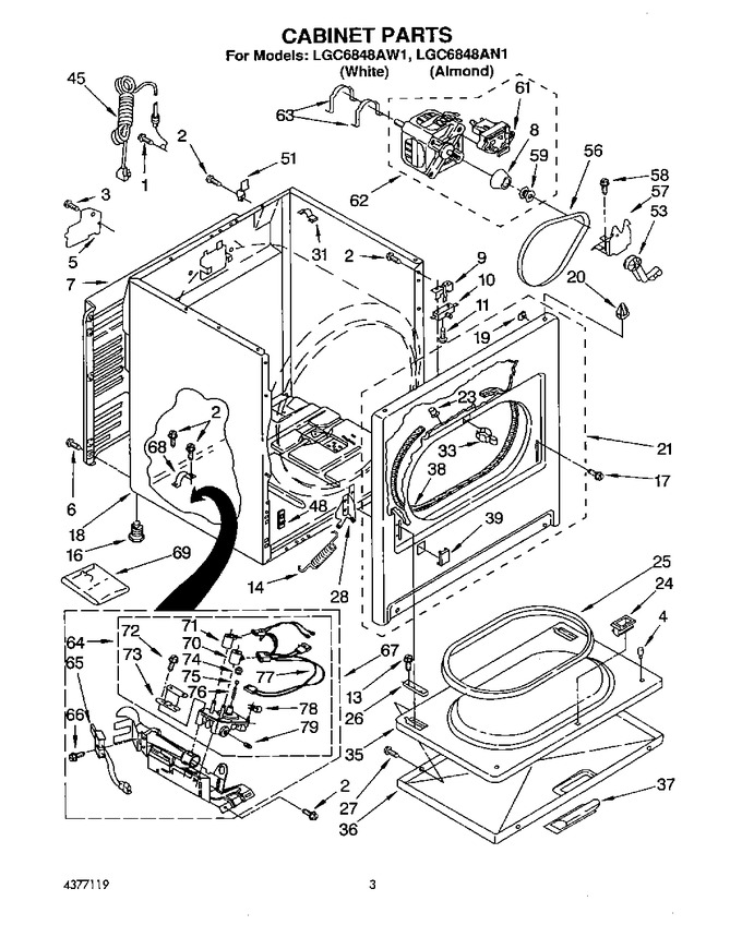 Diagram for LGC6848AW1