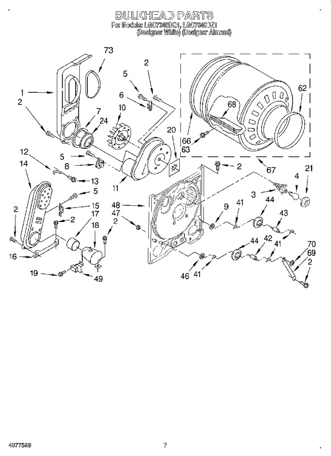 Diagram for LGC7646DZ1