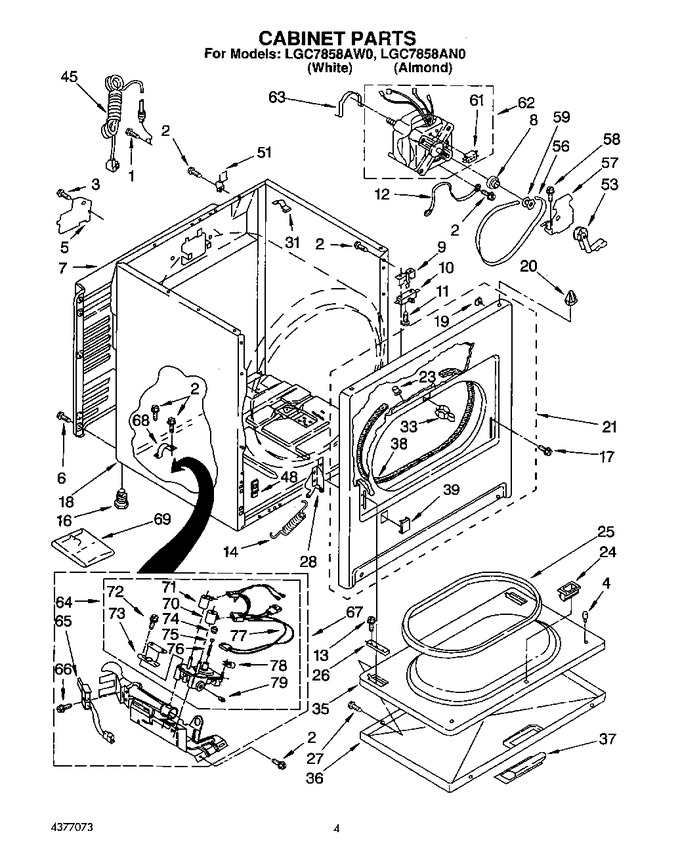 Diagram for LGC7858AW0
