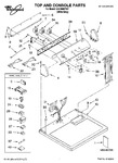 Diagram for 01 - Top And Console Parts