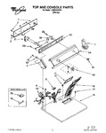 Diagram for 01 - Top And Console, Lit/optional