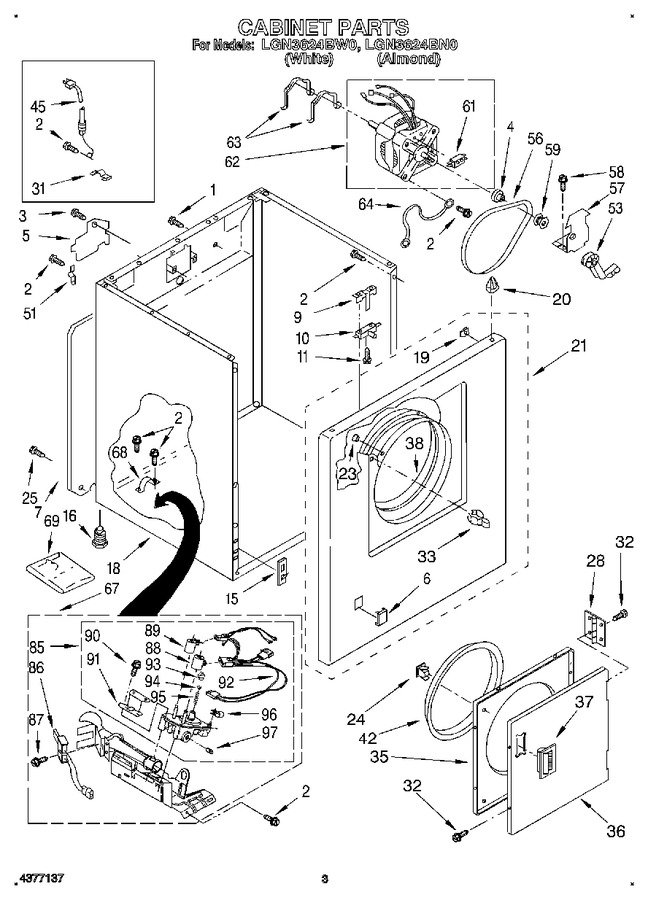 Diagram for LGN3624BW0
