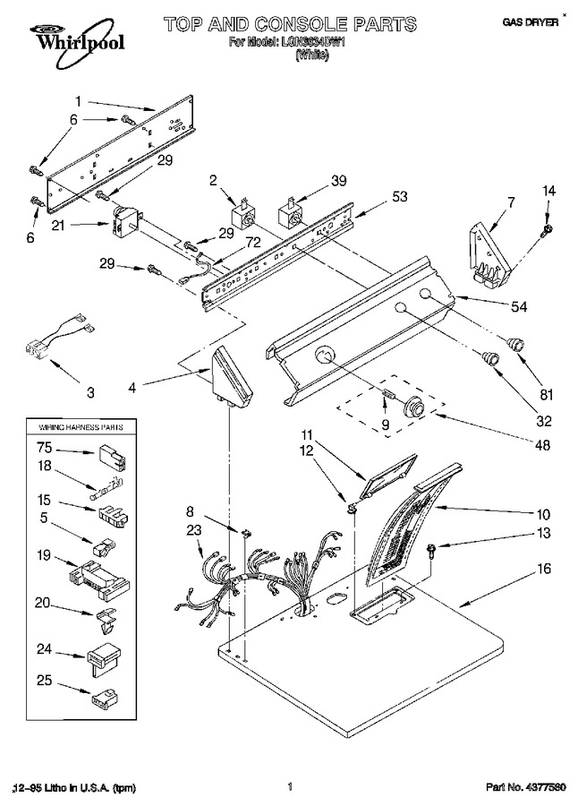 Diagram for LGN3634DW1