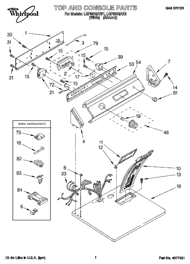 Diagram for LGP6646AW1