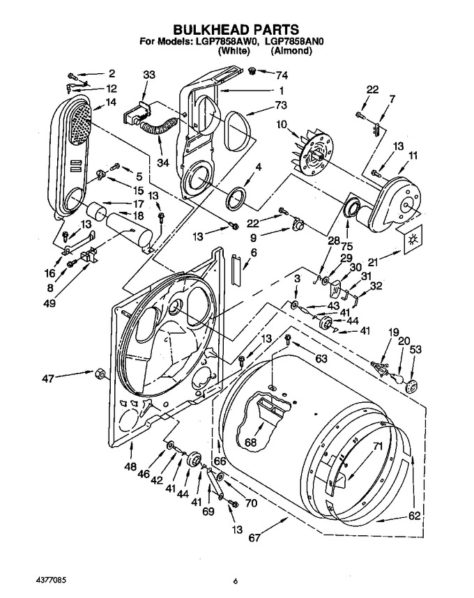 Diagram for LGP7858AN0