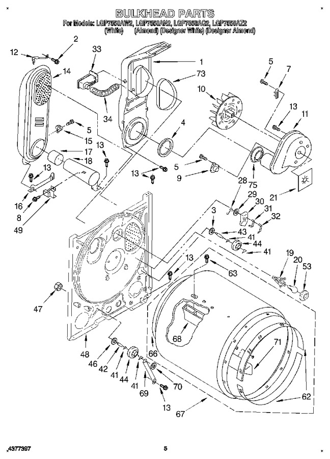 Diagram for LGP7858AW2