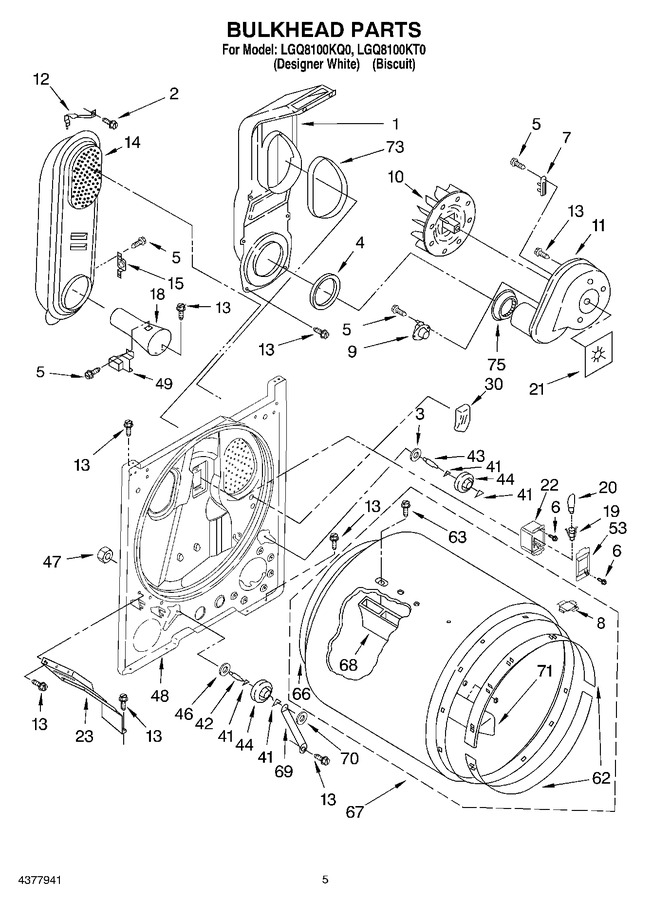 Diagram for LGQ8100KT0
