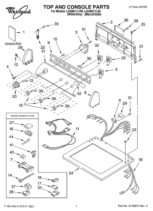 Diagram for LGQ8611LG0