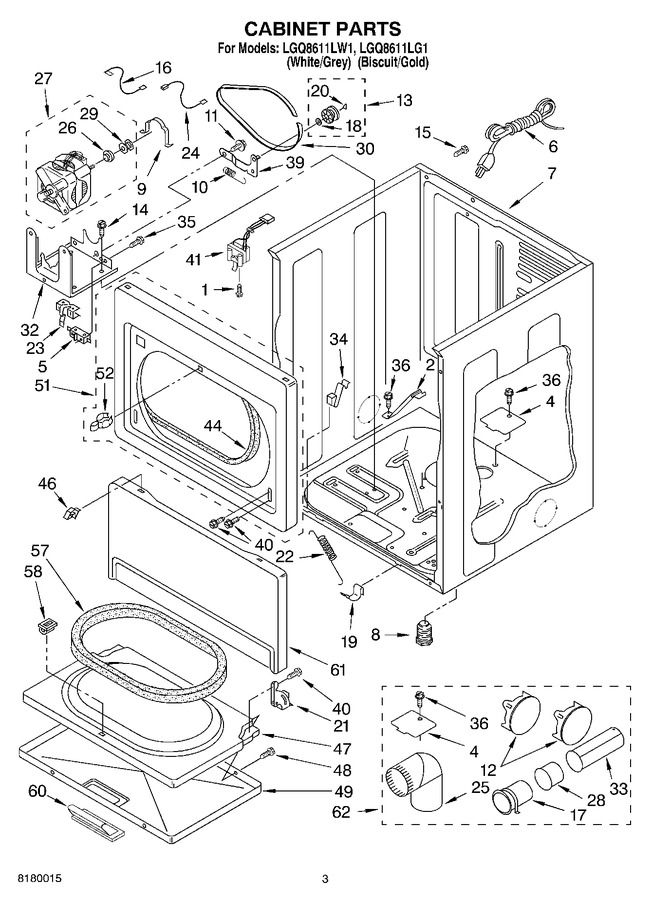 Diagram for LGQ8611LW1
