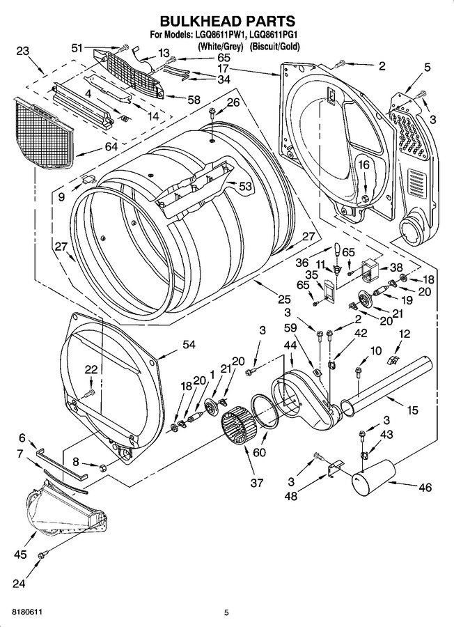 Diagram for LGQ8611PG1