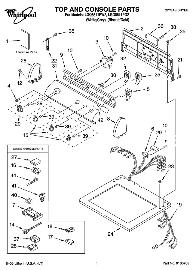 Diagram for LGQ8611PW2