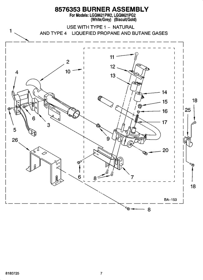 Diagram for LGQ8621PG2