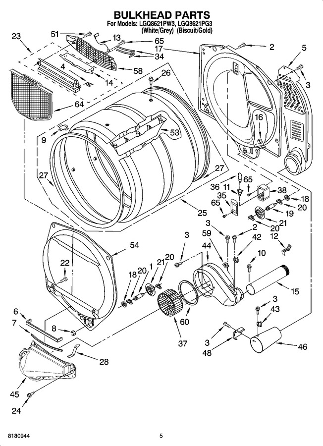 Diagram for LGQ8621PW3