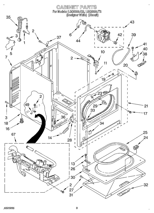 Diagram for LGQ8800JT2