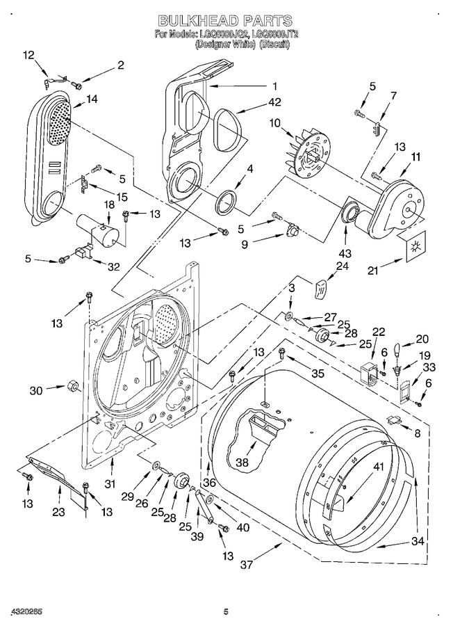 Diagram for LGQ8800JT2