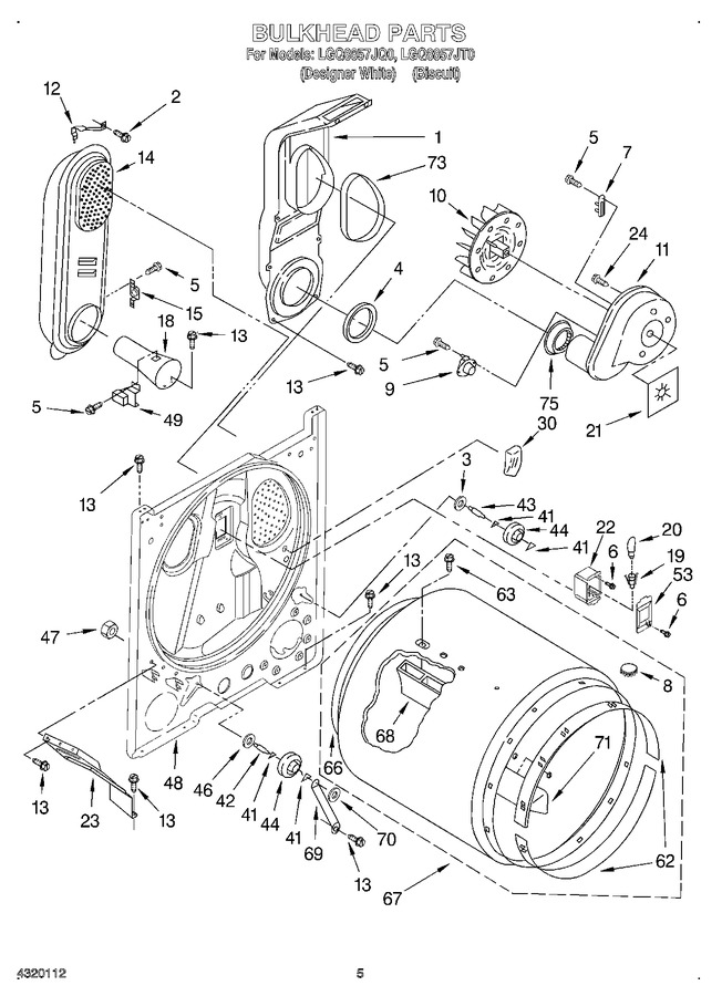 Diagram for LGQ8857JQ0