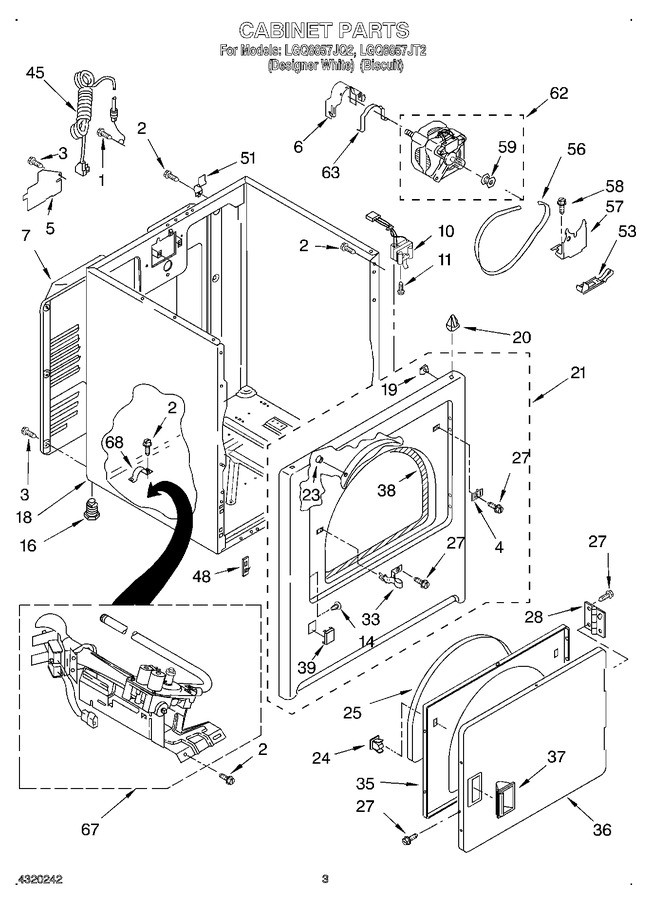 Diagram for LGQ8857JQ2