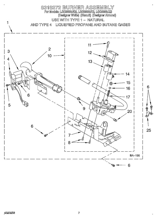 Diagram for LGQ8858JT2