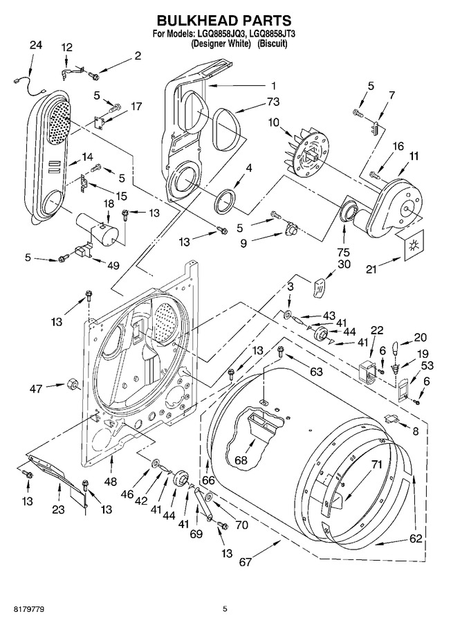 Diagram for LGQ8858JT3