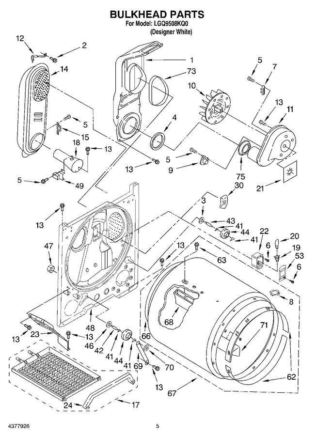 Diagram for LGQ9508KQ0