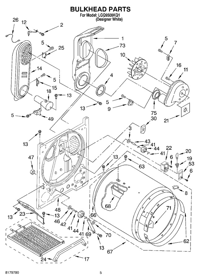 Diagram for LGQ9508KQ1